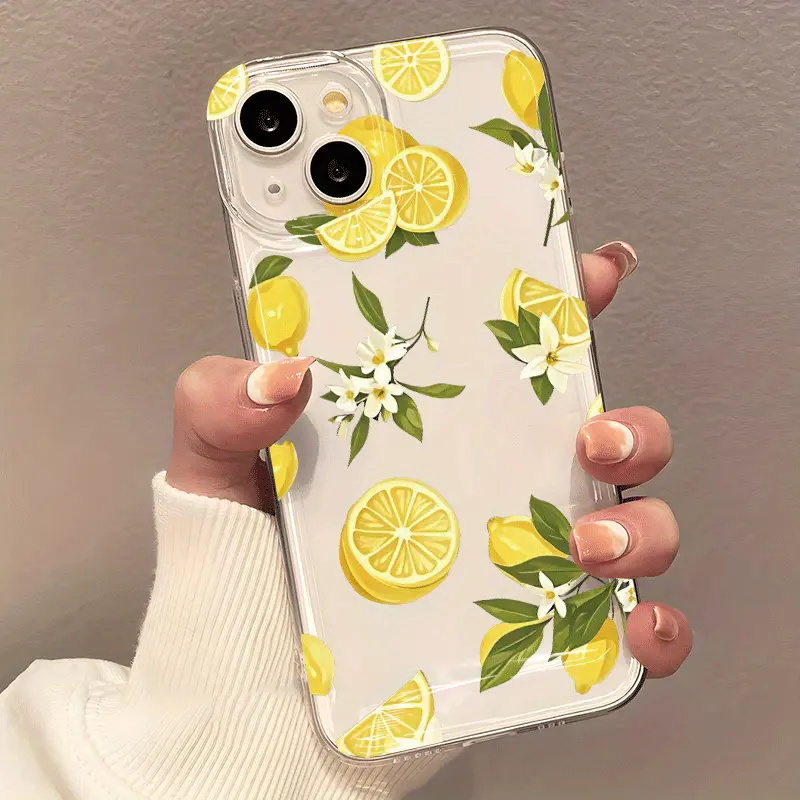 Summer Fruit Lemon Flower Clea - огляд і ціна Phone Cases Clear